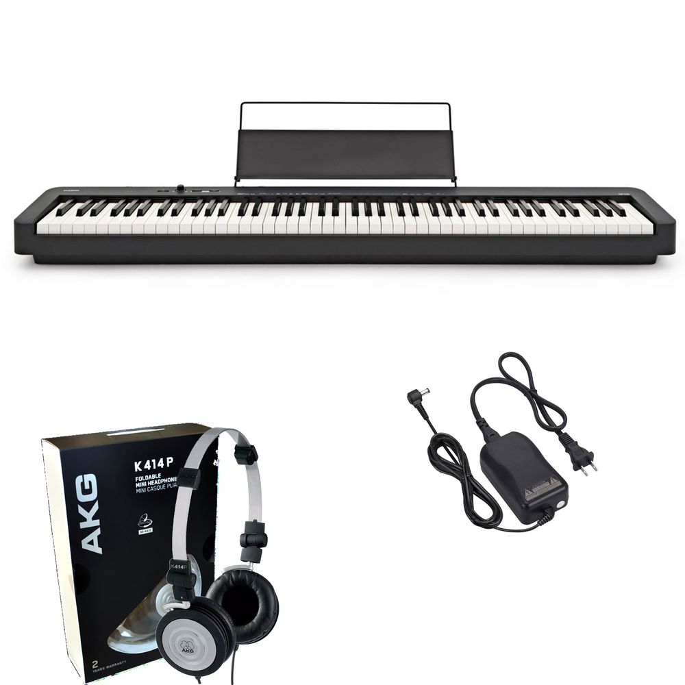 piano casio cdps100 digital 88 teclas preto