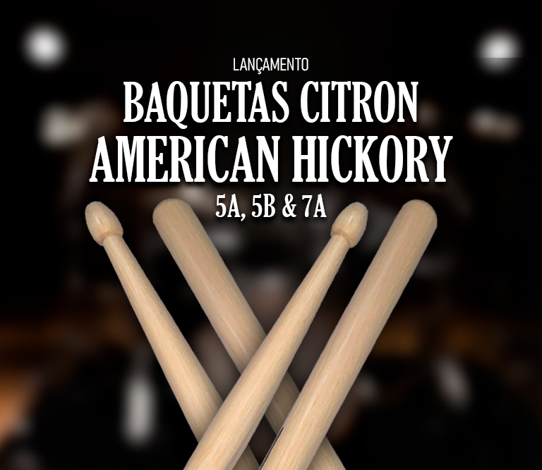 BAQUETAS CITRON - AMERICAN HICKORY | MOBILE